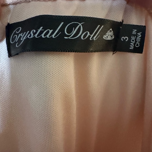 Crystal Doll Embroidered Maxi Romper Jumpsuit - Size 3 - Picture 7 of 8